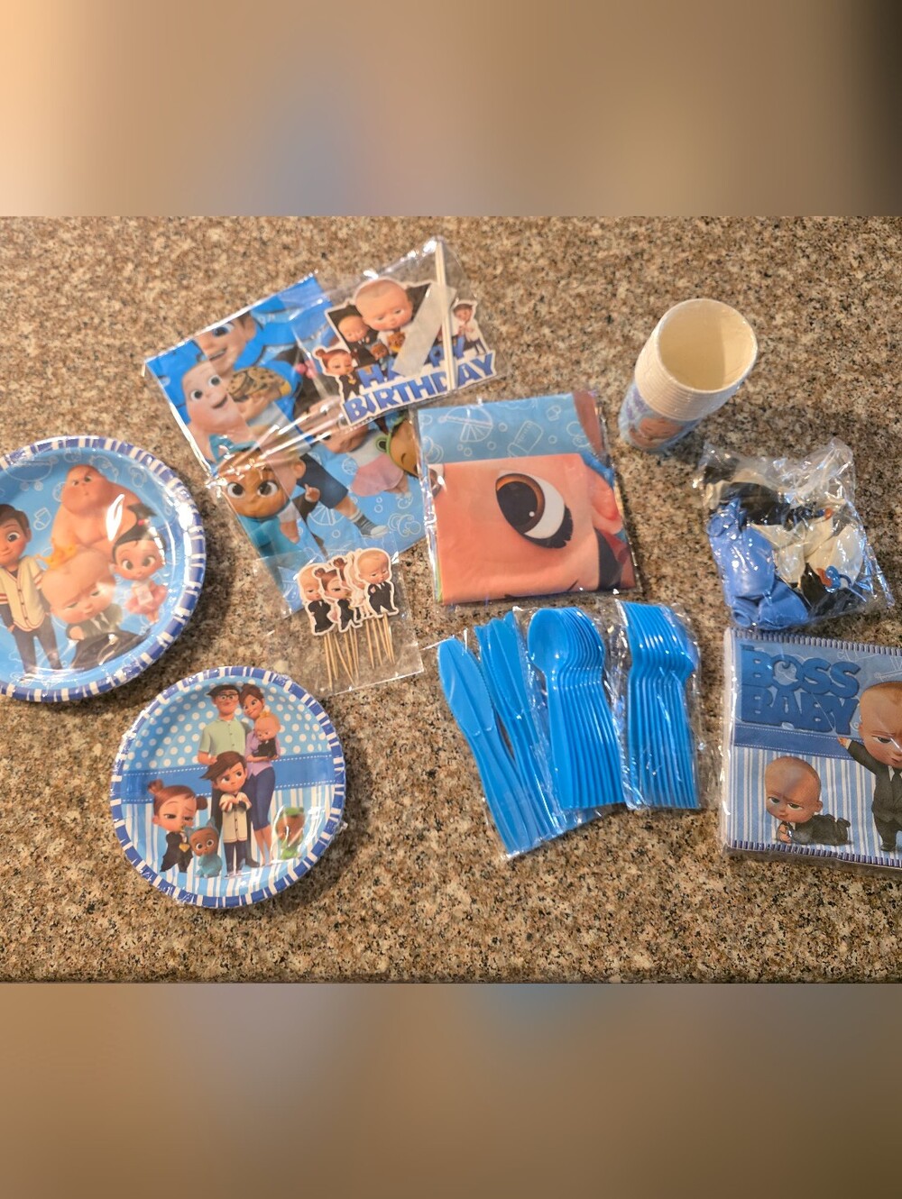Boss Baby Birthday Party Kit